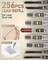 5-Piece Art Mechanical Pencil Set – Metal Drafting Pencils (0.3, 0.5, 0.7, 0.9, 2mm) with Graphite & Colored Leads, Sketching & Drawing Kit with Refills and Eraser Case